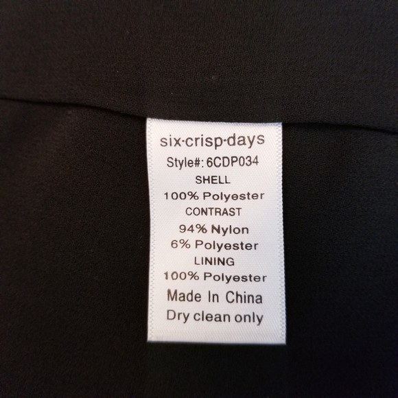 Six Crisp Days Mesh Back Romper, Size S - Picture 14 of 14